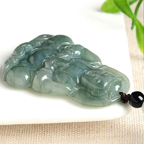 Healing Buddha Jade Necklace - Necklace - Inner Wisdom Store