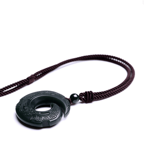 Hetian Jade Lucky Pendant Necklace - Necklace - Inner Wisdom Store