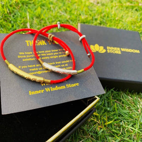 Tibetan Buddhist Lucky Bracelet Red String Bracelet - Bracelet - Inner Wisdom Store