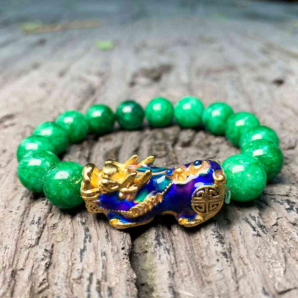 Jade Pixiu Abundance Protection Bracelet - Main Image
