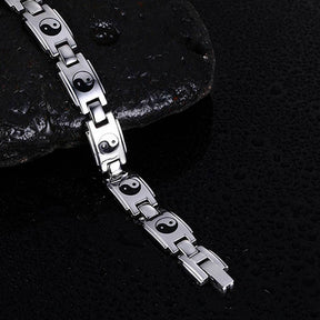 Yin Yang Bracelet Germanium Titanium - Bracelet - Inner Wisdom Store