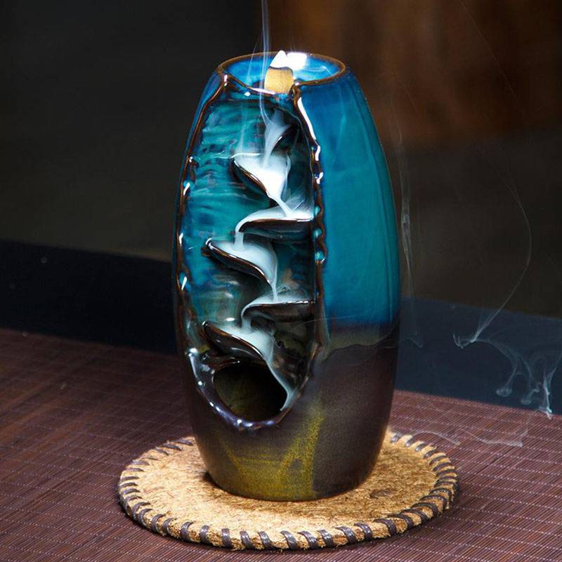 Waterfall Incense Burner for Relaxation and Cleansing - Incense Burner - Inner Wisdom Store