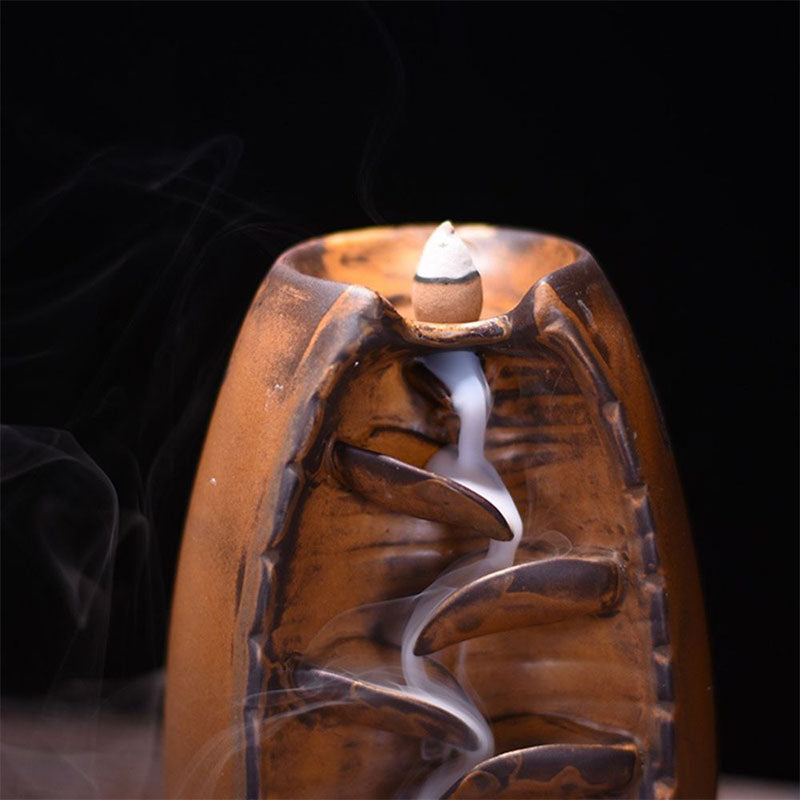 Waterfall Incense Burner for Relaxation and Cleansing - Incense Burner - Inner Wisdom Store