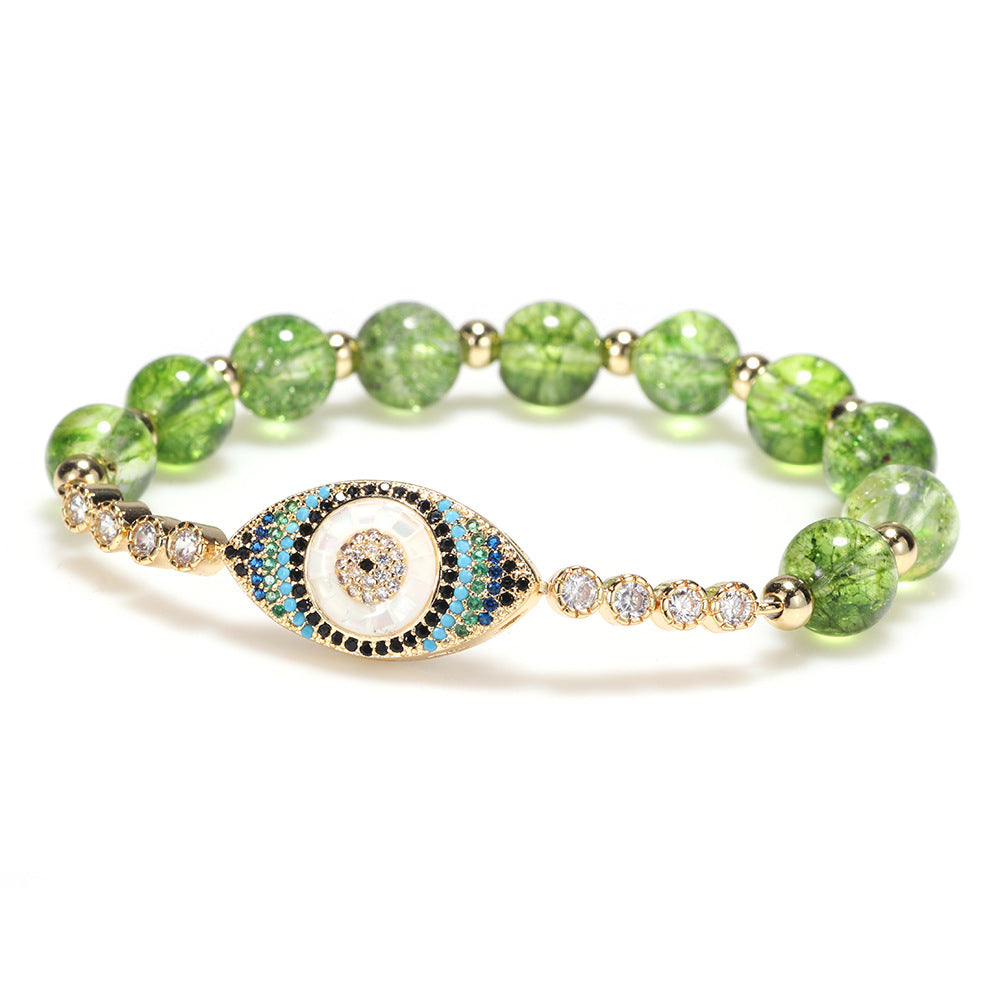 Natural Peridot Abundance Bracelet - Bracelet - Inner Wisdom Store