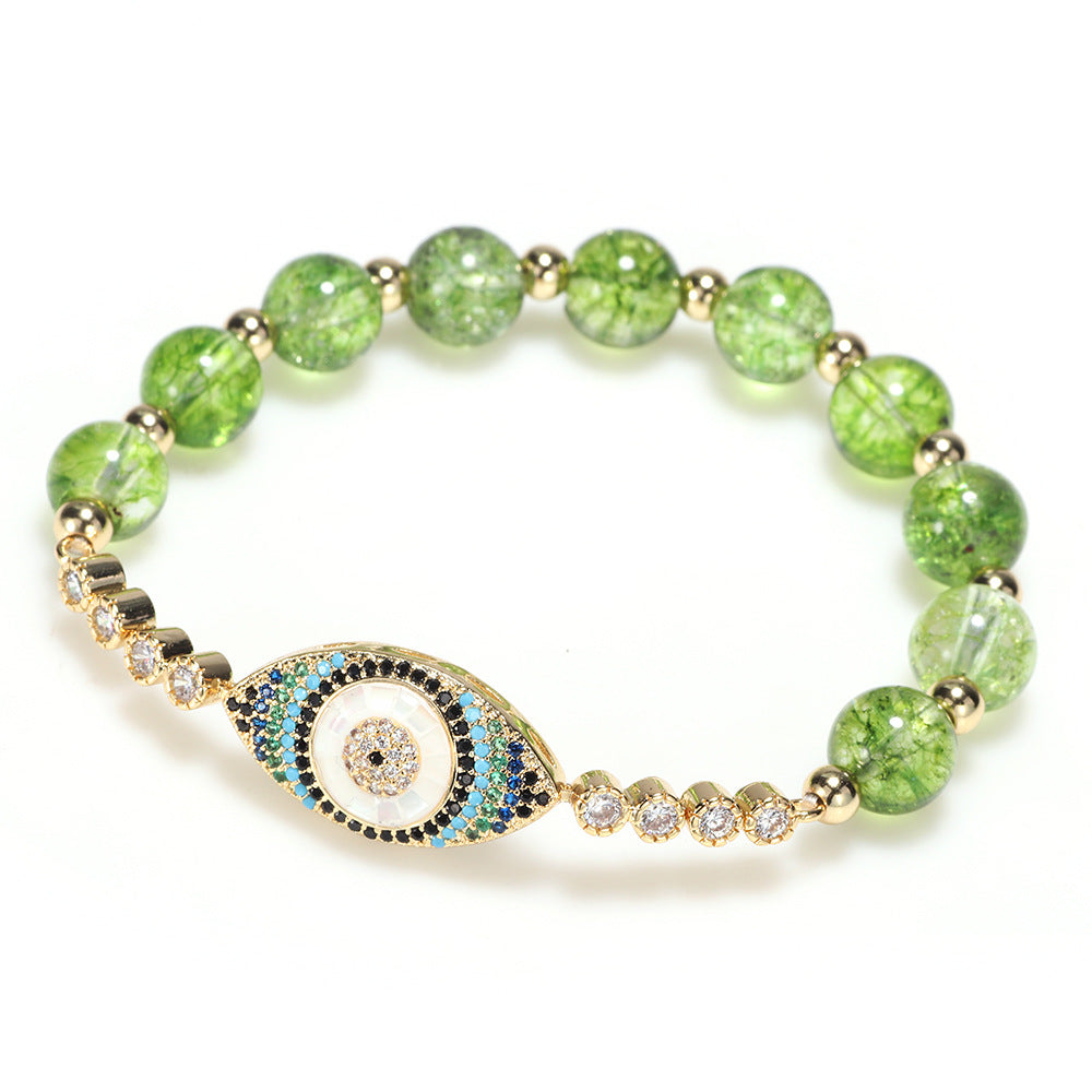 Natural Peridot Abundance Bracelet - Bracelet - Inner Wisdom Store