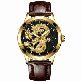 Golden Dragon Watch - Watch - Inner Wisdom Store