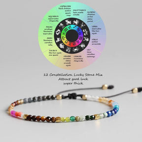 Super Exclusive 7 Chakra & 12 Constellation Bracelet - Bracelet - Inner Wisdom Store