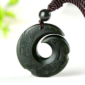 Hetian Jade Lucky Pendant Necklace - Necklace - Inner Wisdom Store