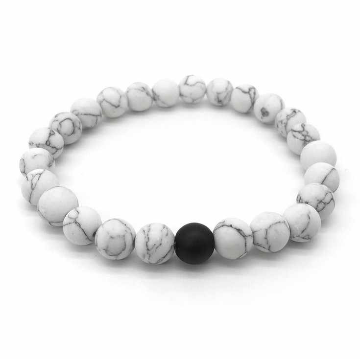 Yin and Yang Bead Bracelet Set - Bracelet - Inner Wisdom Store